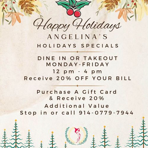 Angelina’s Ristorante of Tuckahoe, New York